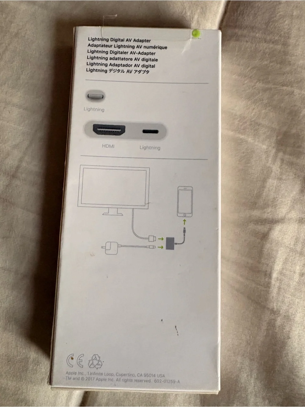 Apple Lightning to Digital AV Adapter - White